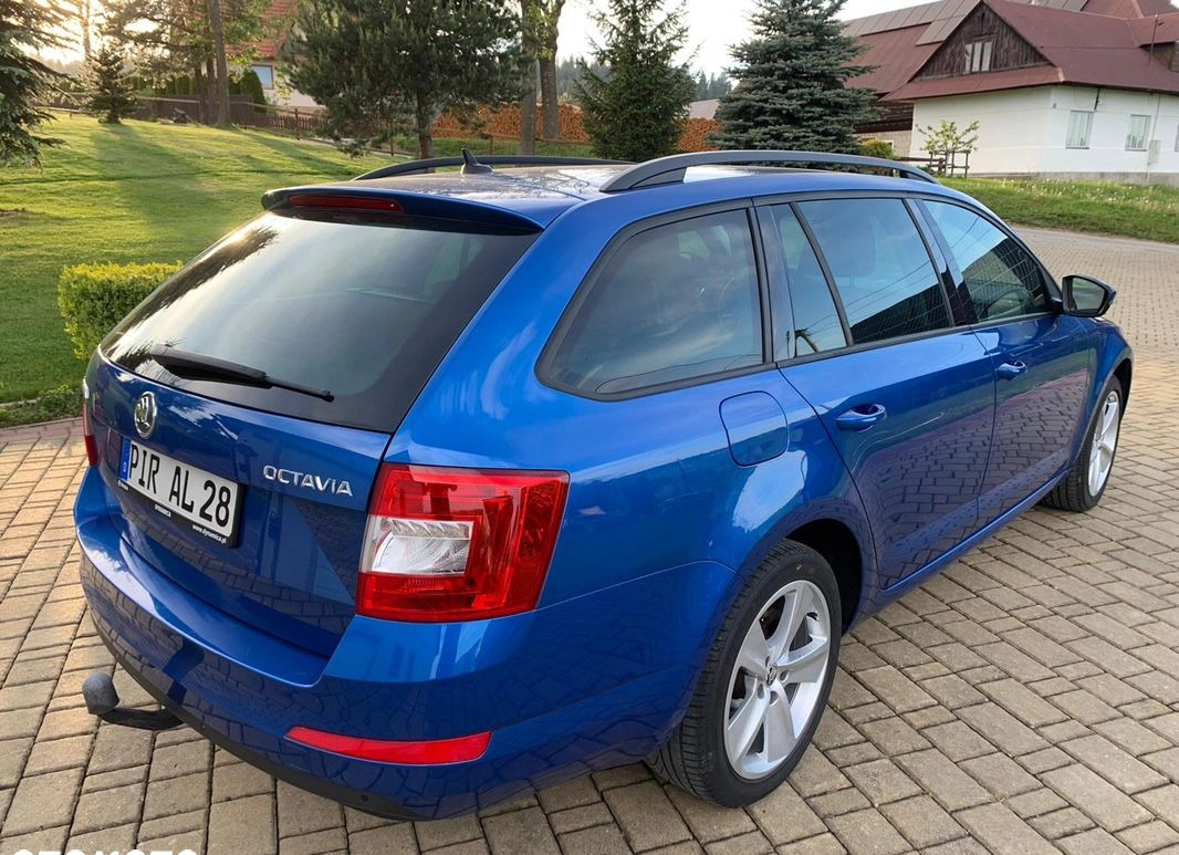 Skoda Octavia cena 42500 przebieg: 176600, rok produkcji 2015 z Białobrzegi małe 191